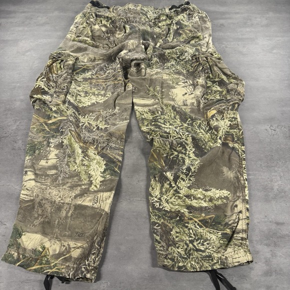 RedHead Realtree Cargo Pants Medium Rayon Lightweight Belted Advantage 1 Camo - Picture 2 of 11